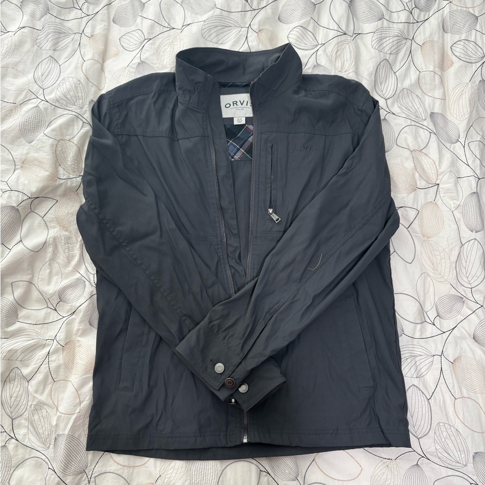 Orvis Men's Grey Jacket